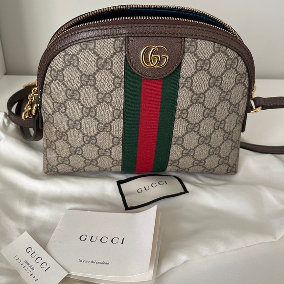 COPY - Gucci bag - Ophidia GG small shoulder bag. - Picture 1 of 3